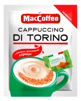Кофейный напиток MacCoffee Капучино ди Торино с корицей, 25,5гр*20шт ФЕС ПРОДУКТ